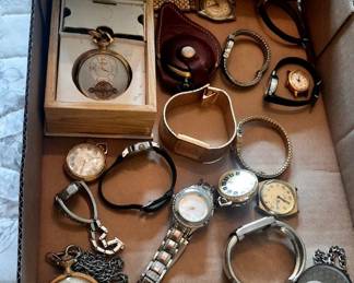 Assorted men's watches