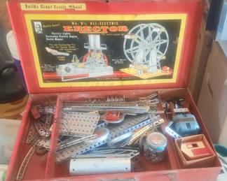 Children's Erector set as found