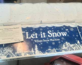 Dept. 56 Village Snow Maker