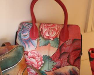 Anuschka hand painted bag - we have lots of those!