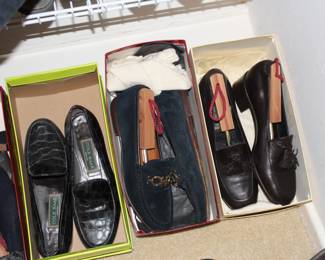 Salvatore Ferragamo and Cole Haan loafers
