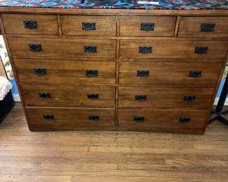 mission style chest of drawers