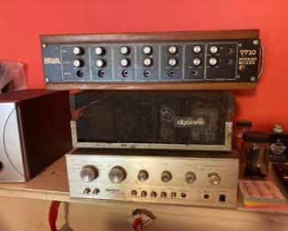 Dynaco PAT-5, Super 80 and a stereo mixer