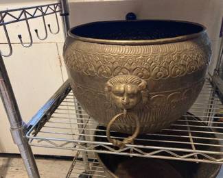 nice brass pot