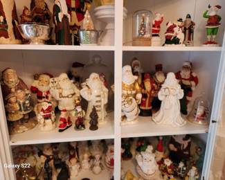 Variety of Santa Clause's