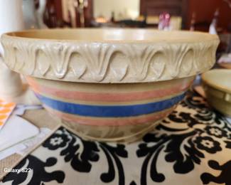 Vintage McCoy Blue Pink Pottery