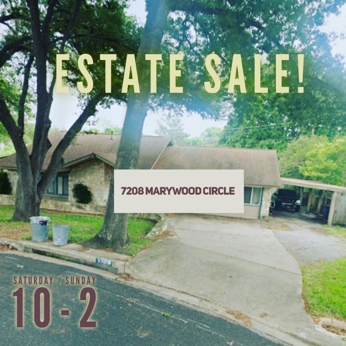 Super Sale on Marywood Circle in Austin, TX starts on 9/9/2023