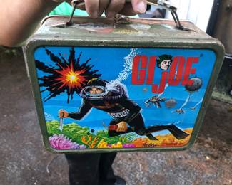 GiJoe lunch box vintage 
