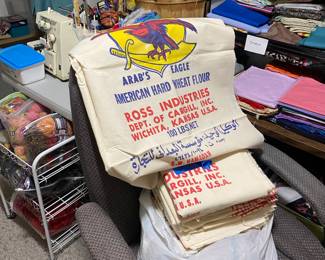 old feed sacks