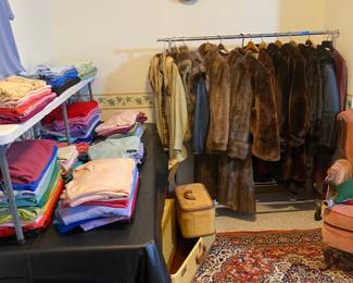 furs , cashmeres and silks