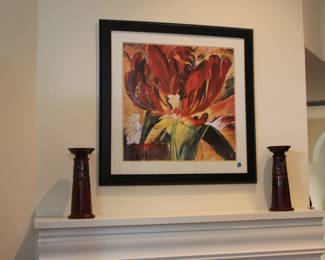 NICELY FRAMED LITHOGRAPH