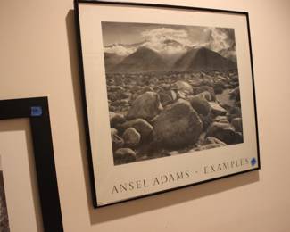 TWO ANSEL ADAMS POSTER/PRINT FRAMED