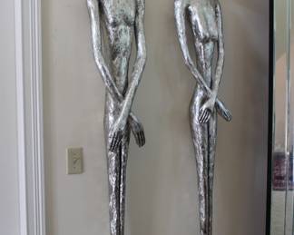 SKINNY MALE AND FEMALE WALL ART BY PHILLIPS COLLECTION