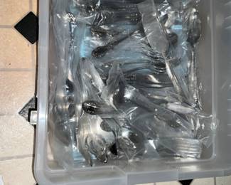 Lot of silverware