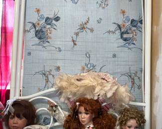 Canopy bed with canopy, twin - Dolls