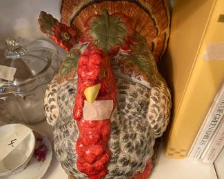 Ceramic turkey