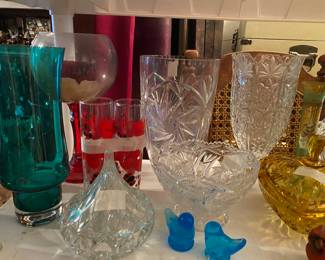 Glass collectibles 