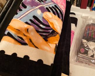 Elvis items - beach towels
