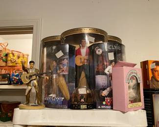 Elvis dolls in original cases