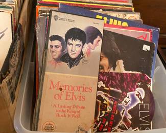 Elvis records & CD’s