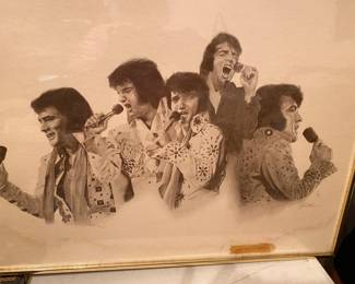 Elvis picture - no frame 