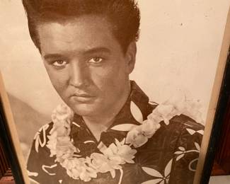 Elvis - framed