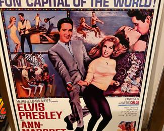 Elvis & Ann Margaret poster - Viva Las Vegas 