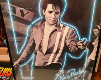 Elvis - framed