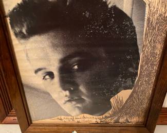 Elvis - framed