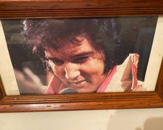 Elvis - framed