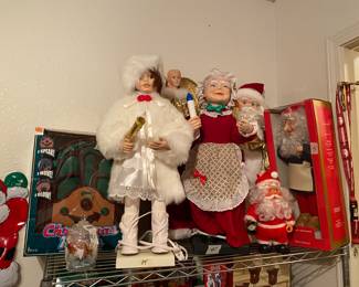 Christmas dolls
