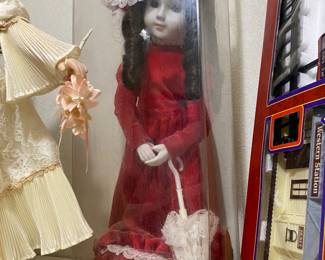 Doll in case