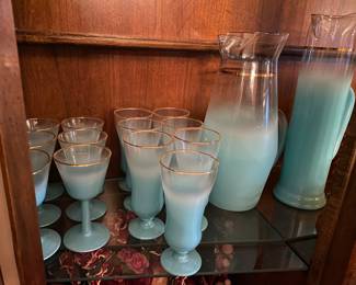 Items in Cabinet just inside the front door