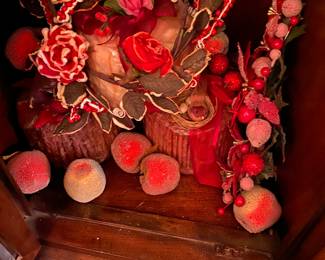 Items in Cabinet just inside the front door