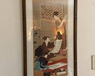 Pair of Asian prints