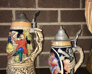 Antique Beer Steins