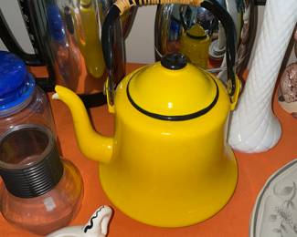 Vintage Mid Century Tea Pot