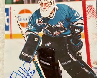 Autographed Hockey photos