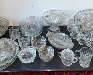 Vintage Cut Glass and Fostoria