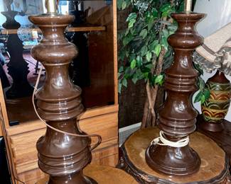 Vintage Set of 2 Table Lamps