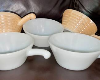 FireKing soup bowls


