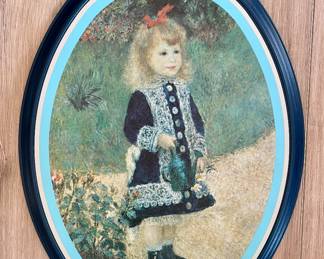 Tin collectible mid century Art