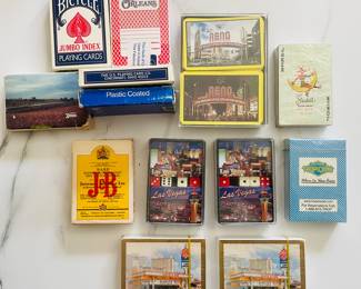 Vintage playing cards