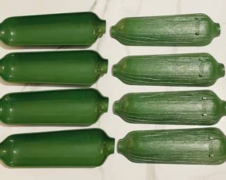 Vintage corn on the cob holders