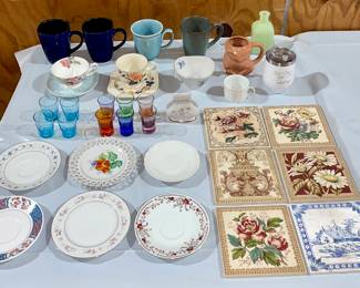 Shot glasses, Coffee Mugs 