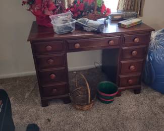 Vintage wooden desk