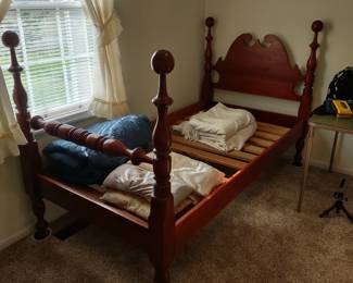 One of two twin Cherry Beds