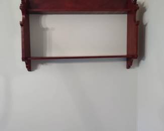 Nice wooden wall shelf 