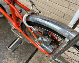 Vintage Mid Century Schwinn 1970s Sting Ray bike 