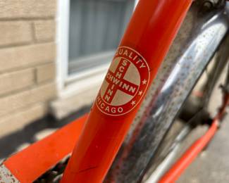 Vintage Mid Century Schwinn 1970s Sting Ray bike 